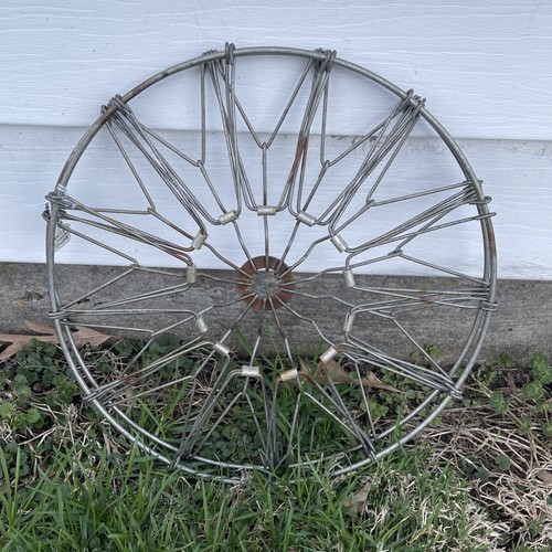 Vtg wire laundry - laundry, basket