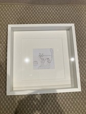 Ikea Sannahed White Frame  Shadow Box Photo Art 50x50 cm 