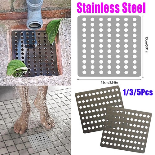 15x15cm drain cover - leaf, guard