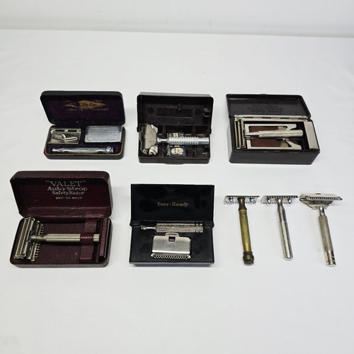 Vintage safety razors - safety, gillette