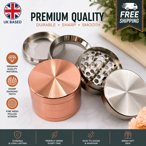 New raw herb grinder 50mm - raw,