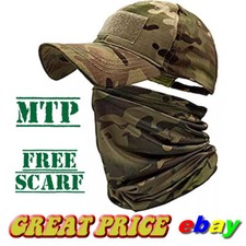 MTP Military Camo Tactical Rip stop Biker Baseball Cap Adult Unisex Cotton