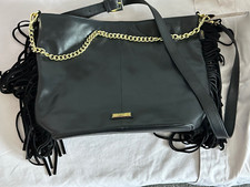 Biba Fringed Leather Shoulder