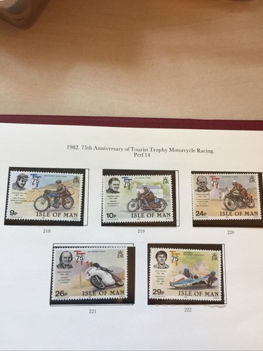Isle man mint stamps - mint,