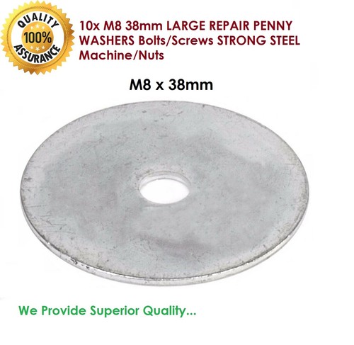 10x 38mm large repair penny - 10x,