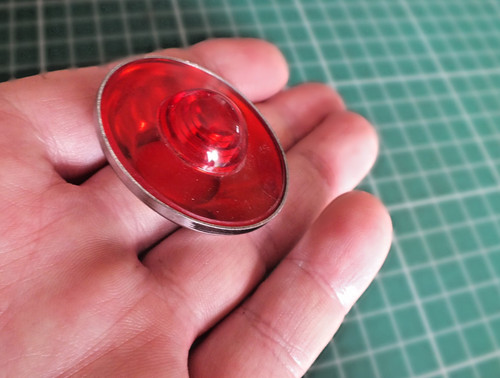 Vintage dynamo light lamp lens - dynamo,
