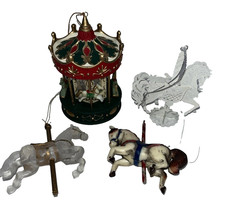 Carousal Merry Go Christmas