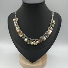 Virgin Vie Silver Tone Abalone