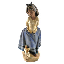 Lladro 'Guess What I Have' 2233 Gres Figurine Gres  Salvdor Debon Large Retired