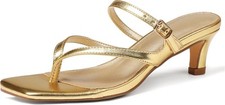 Kitten Heel Sandals for Women