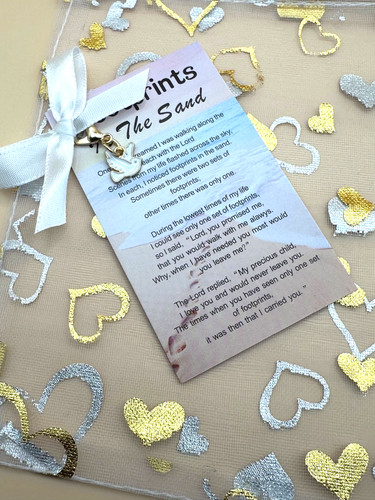 Memorial keepsake footprints - memorial,