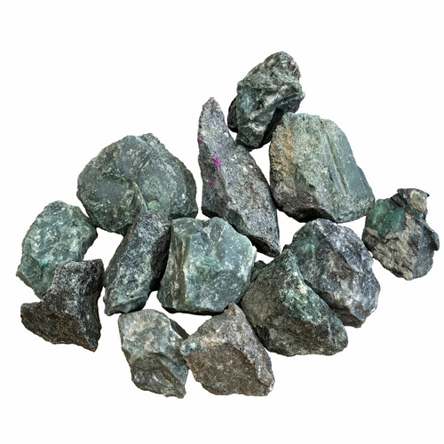 Raw emerald crystal stone - raw,