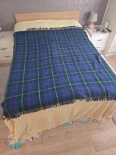 Vintage Dreamwarm The Highlander Tartan Travel / Picnic Blanket