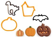 4 Halloween Cookie Cutters Set