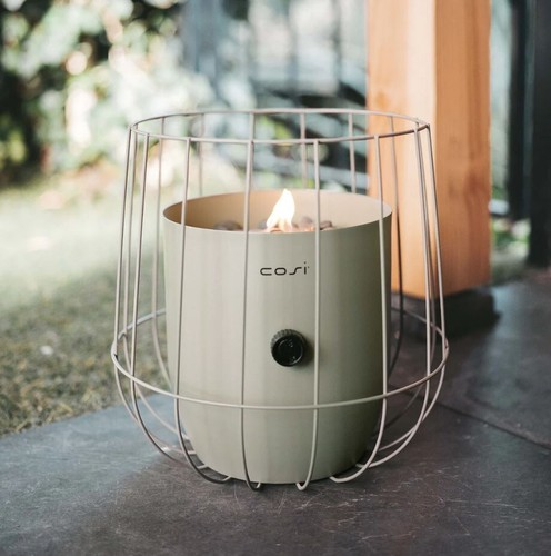 Sage green garden fire pit - green,