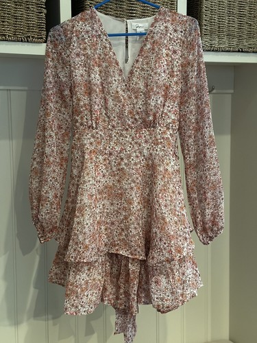 Japna pink peach floral print - pink/peach,