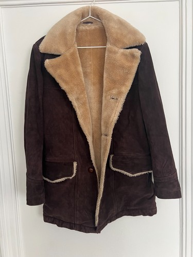 Vintage 70s real suede leather - vintage,