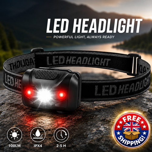 Powerful mini headlamp - 3w,