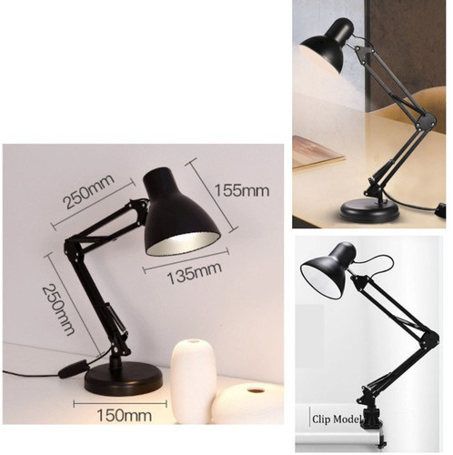 Desk lamp swing - arm, adjustable
