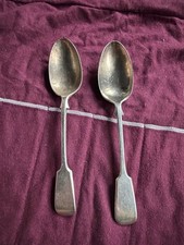 Antique Silver Plate Spoons