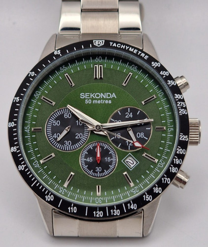 Sekonda mens chronograph - mens,