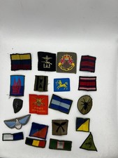 Various Military Cloth Badges