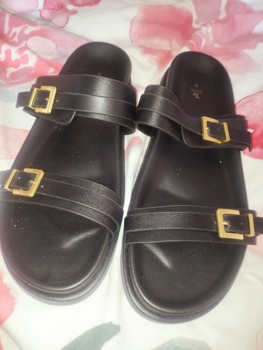 Leather strappy sandals - tu,