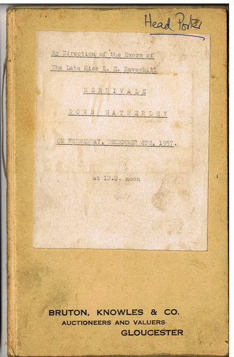 1957 auction catalogue - 1957,