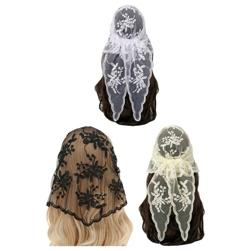 Flower headband embroidered - flower,