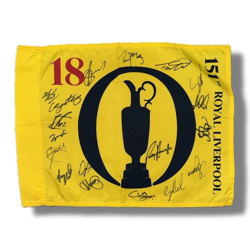 Signed the open golf - the,