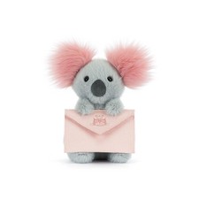 Jellycat koala with - with, message