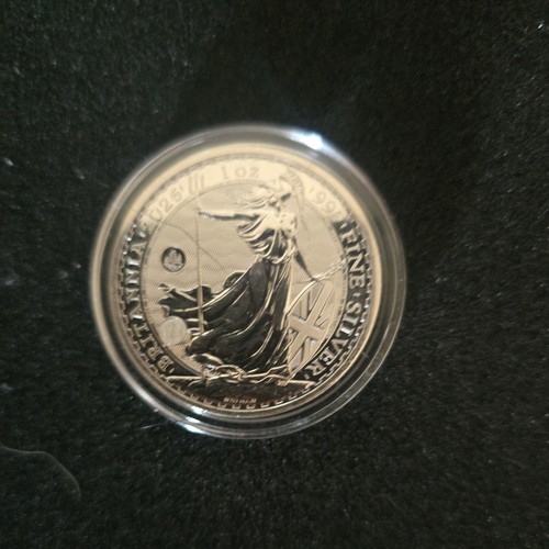 999 fine silver britannia - oz,