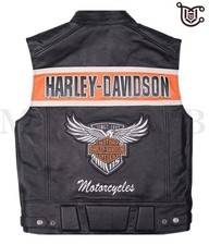 Harley Davidson Leather Vest