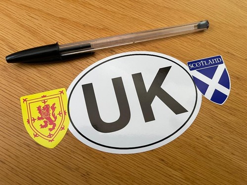 Motorcycle scotland decal - motorcycle, uk
