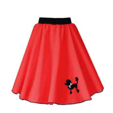 Girls POODLE 50s skirt or