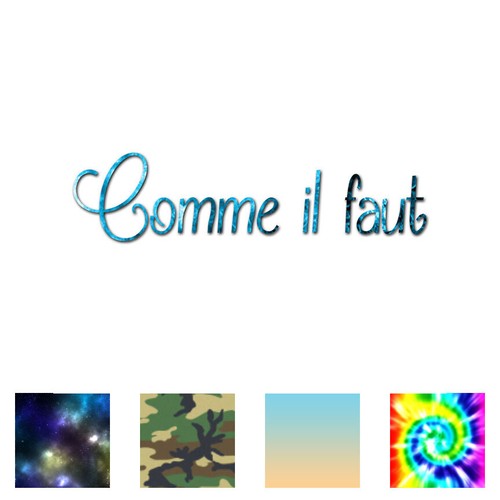 Comme faut french - faut,