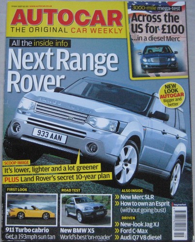 Autocar magazine may - 9,