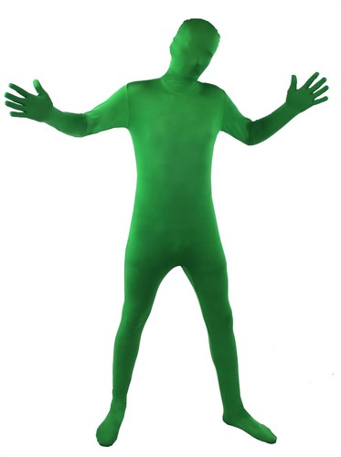 Green skin suit - skin, st