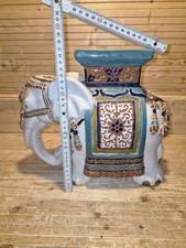 Elephant Plant Stand Ceramic