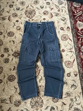 Zara Men’s Denim Cargo Jeans