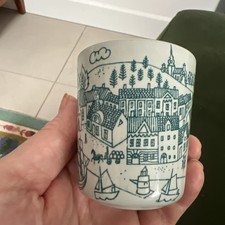 Vintage Nymolle Art Faience Hoyrup Cup  Denmark Limited Edition #4006   6.5cm H