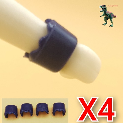 Playmobil blue - x4,