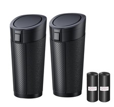 Car Trash Can with Lid, 2