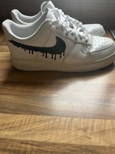 White Custom Nike Air Force 1’s Size 8 Used