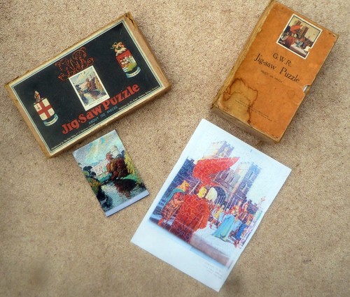 Vintage jig saw puzzles - vintage, jig-saw