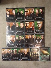 Original csi crime scene investigation Las Vegas complete 1-15+ finale+1 box set