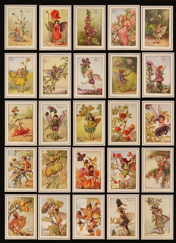 Vintage flower fairy - flower,