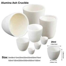 5-1000ml  alumina crucible