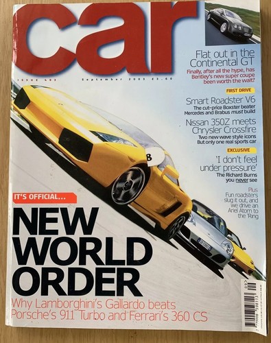 Car sept inc - ‘03,