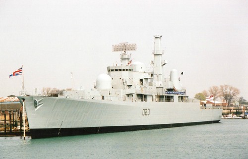 Hms bristol royal navy - ,